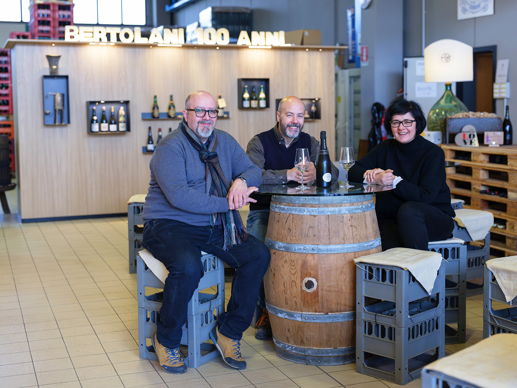La Cantina Bertolani Alfredo ha festeggia i 100 anni di attività
