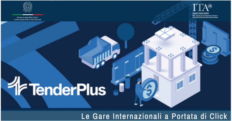 TenderPlus: presentazione progetto di Agenzia ICE, Webinar martedì 16 novembre alle ore 15:30