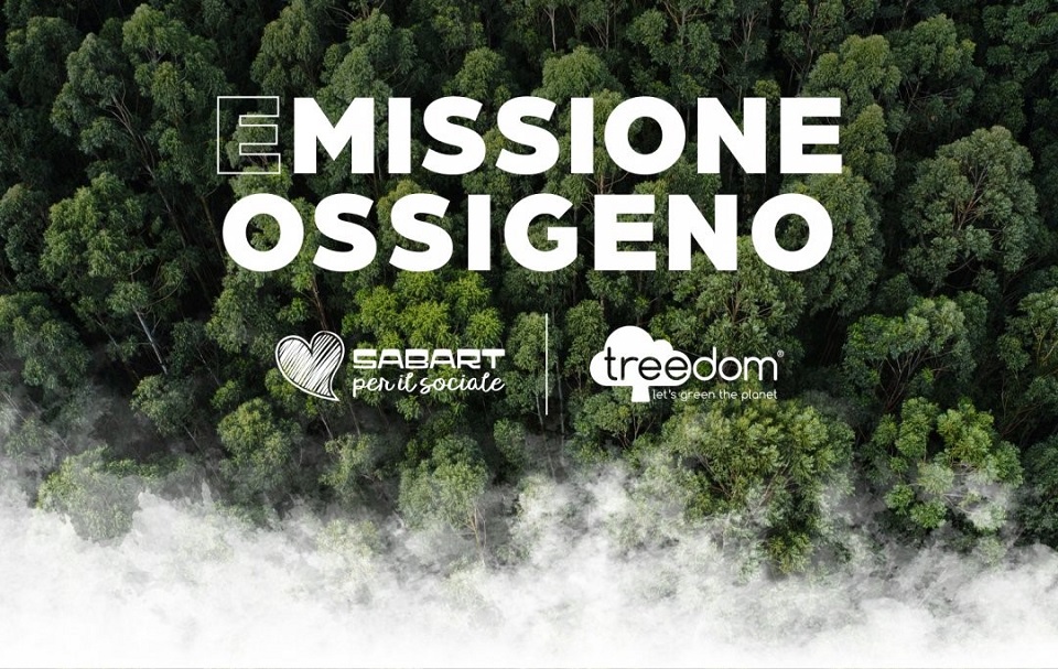 A Natale 2021 Sabart insieme a Treedom lancia il progetto “Emissione Ossigeno”