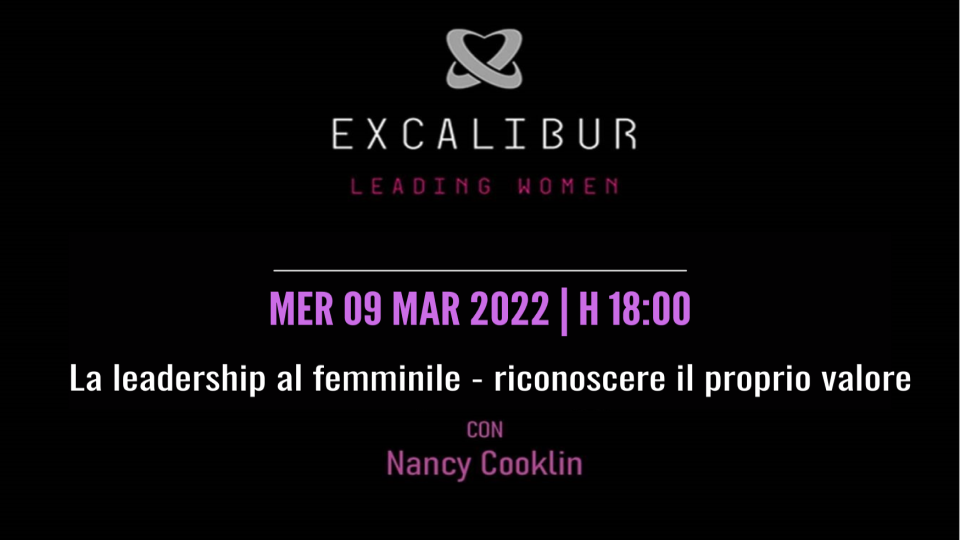 La leadership al femminile - riconoscere il proprio valore