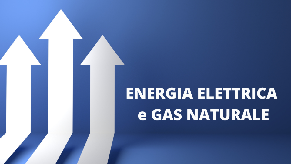 Interventi sui costi dell'energia elettrica e del gas naturale