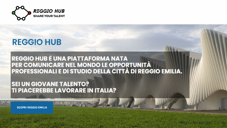 Riparte Reggio Hub per attrarre i talenti dall’estero e dal resto d’Italia