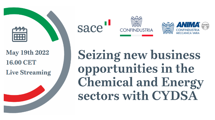 Messico: opportunità di forniture nel settore chimico ed energetico con il Gruppo CYDSA - 19 maggio ore 16