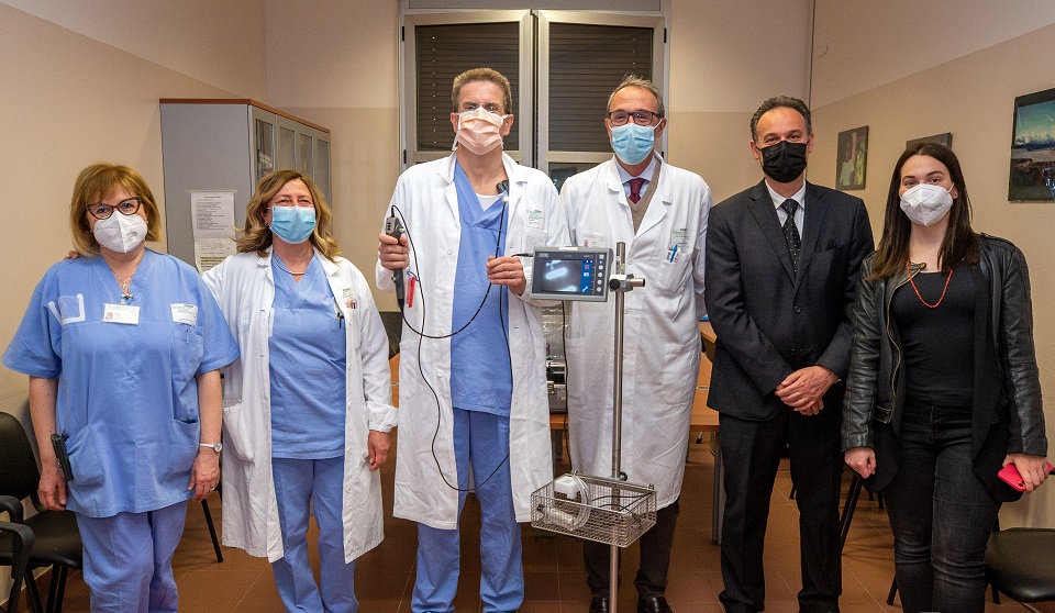 Zapi ha donato due broncoscopi al reparto di rianimazione dell’Ospedale Santa Maria Nuova di Reggio Emilia
