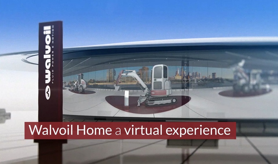 Online lo spazio virtuale Walvoil Home, a virtual experience