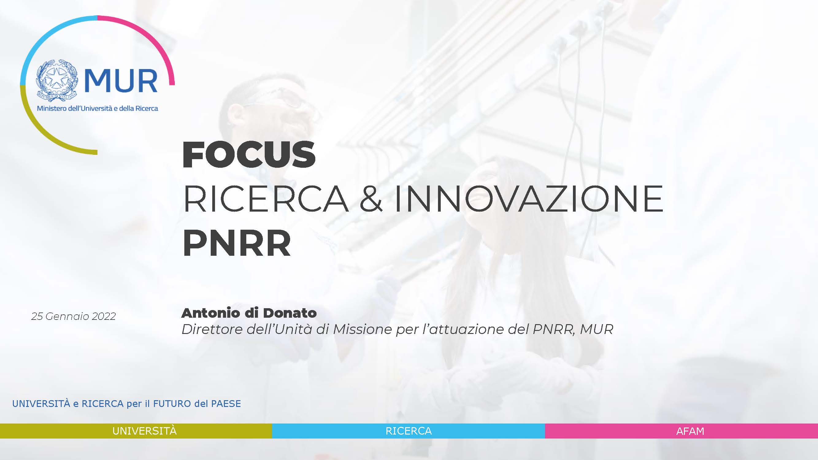 Focus Ricerca & Innovazione PNRR