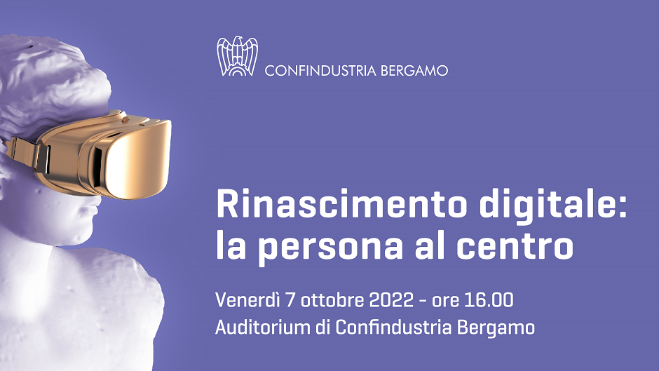 Rinascimento digitale: la persona al centro - venerdì 7 ottobre ore 16.00