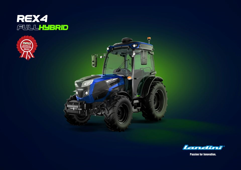 Landini REX4 Full Hybrid è Novità Tecnica Eima 2022