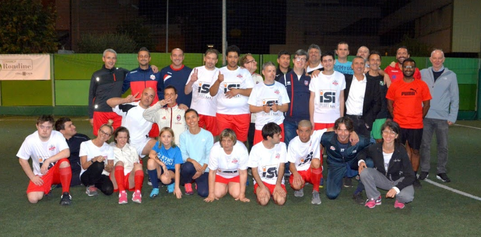ISI Plast sponsor del progetto sportivo inclusivo di portatori di disabilità dell’Unione Sportiva Rubierese Calcio