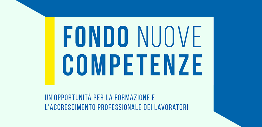 Fondo Nuove Competenze: domande dal 13 dicembre