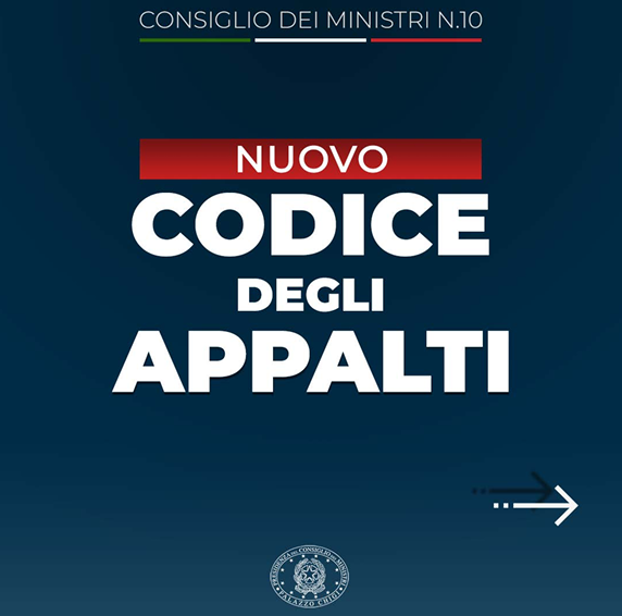 Approvato in Consiglio dei Ministri il nuovo Codice degli appalti