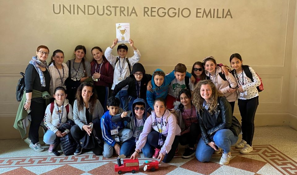 I giovani inventori della scuola primaria Borghi di Correggio all’evento nazionale Eureka! Funziona!