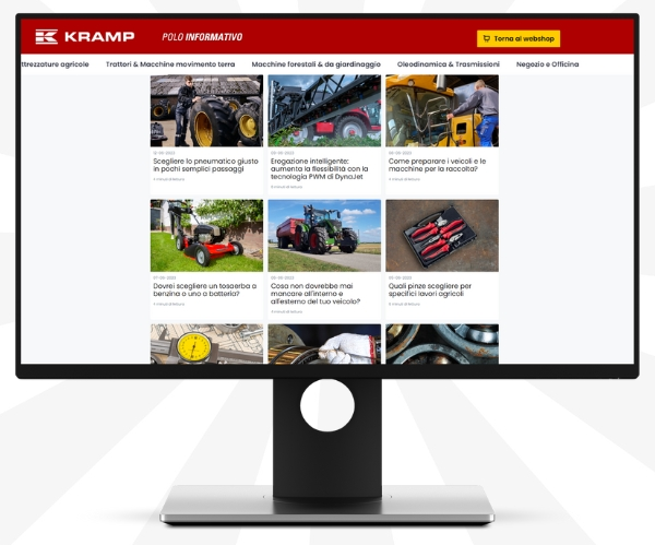 Kramp lancia il Polo Informativo