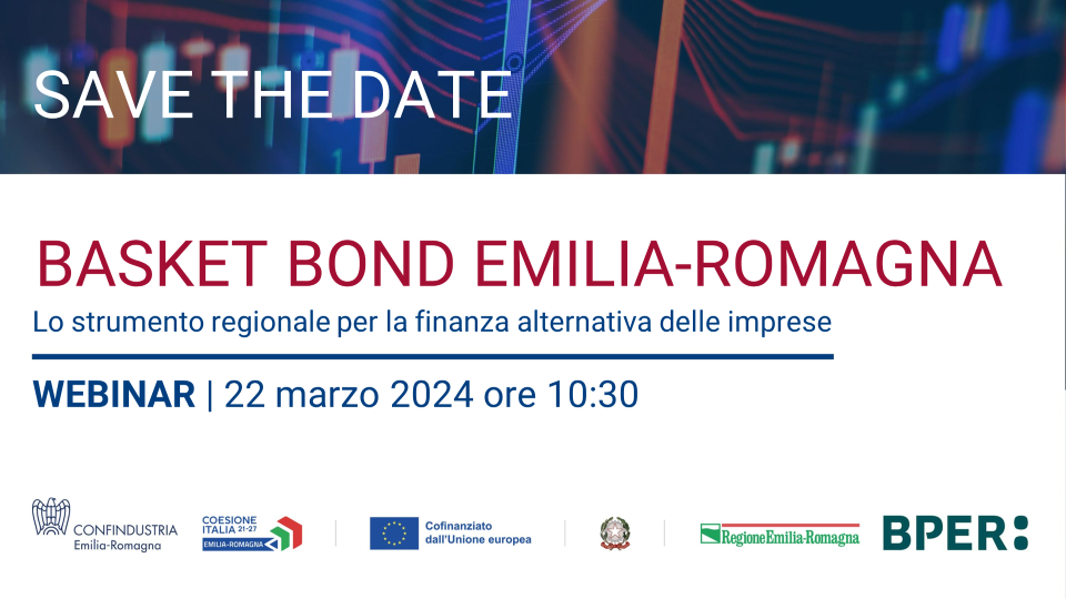 SAVE THE DATE | Webinar Basket Bond, 22 marzo 2024 ore 10:30