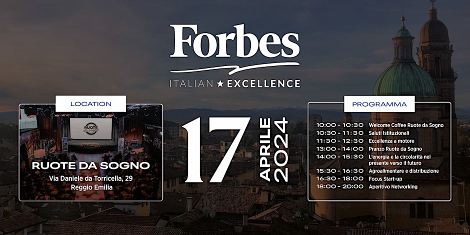 Il tour di Forbes Italian Excellence a Reggio Emilia