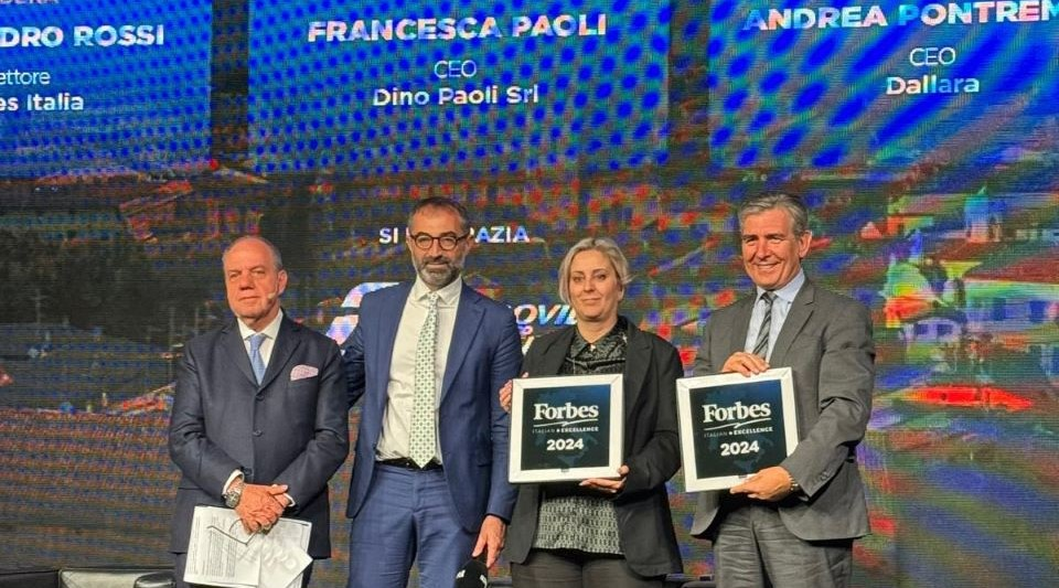 Dino Paoli tra le eccellenze italiane premiate da Forbes